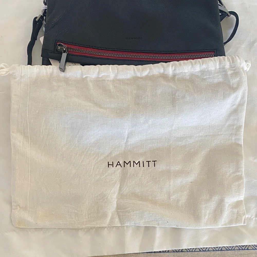 Hammitt VIP Med Red Zip Crossbody Bag - Picture 11 of 13